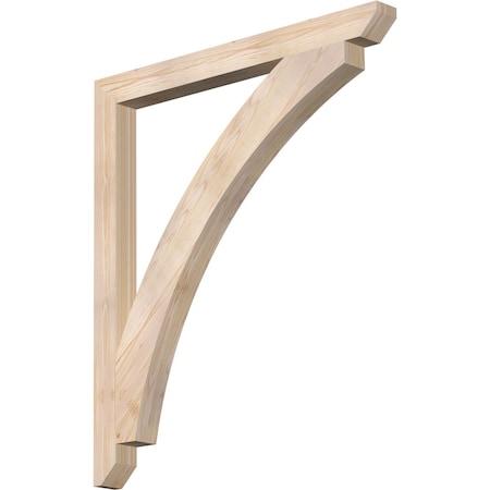 Ekena Millwork Thorton Slat Smooth Bracket, Douglas Fir, 3 1/2"W x 42"D x 48"H BKT04X42X48THR06SDF